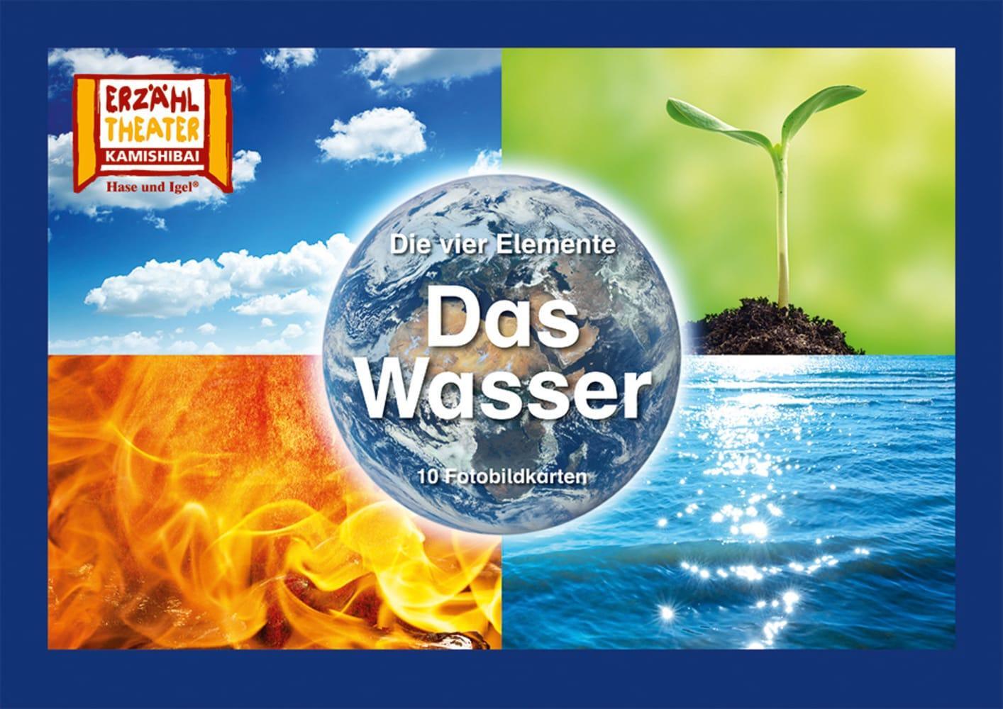 Cover: 4260505832322 | Die vier Elemente - Das Wasser / Kamishibai Bildkarten | Monika Burger