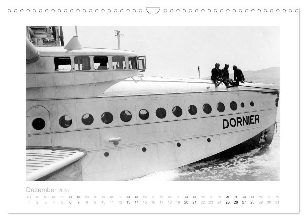 Bild: 9783435447299 | Reise mit dem Flugschiff - Dornier (Wandkalender 2025 DIN A3 quer),...