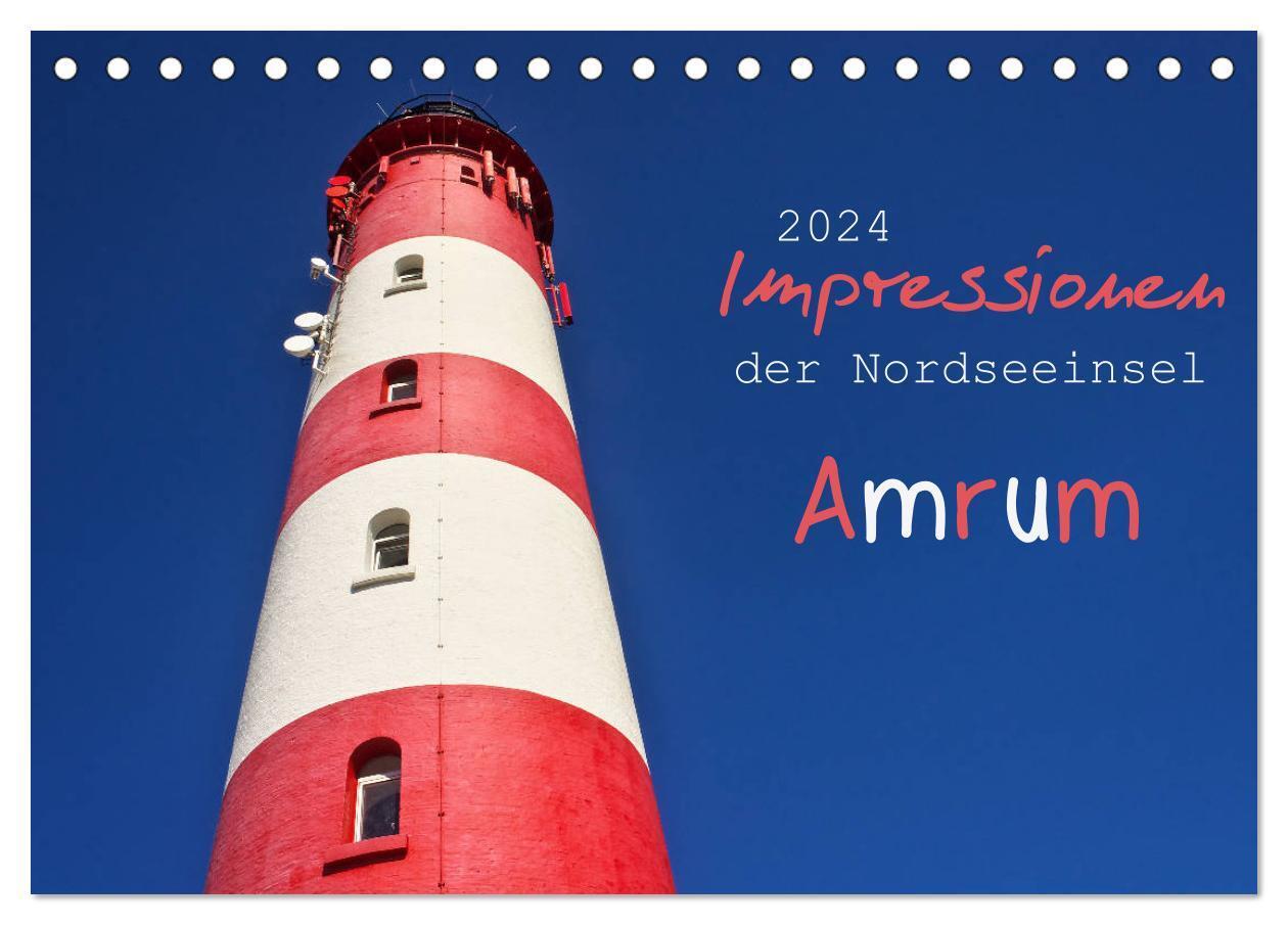 Cover: 9783383596773 | Impressionen der Nordseeinsel Amrum (Tischkalender 2024 DIN A5...