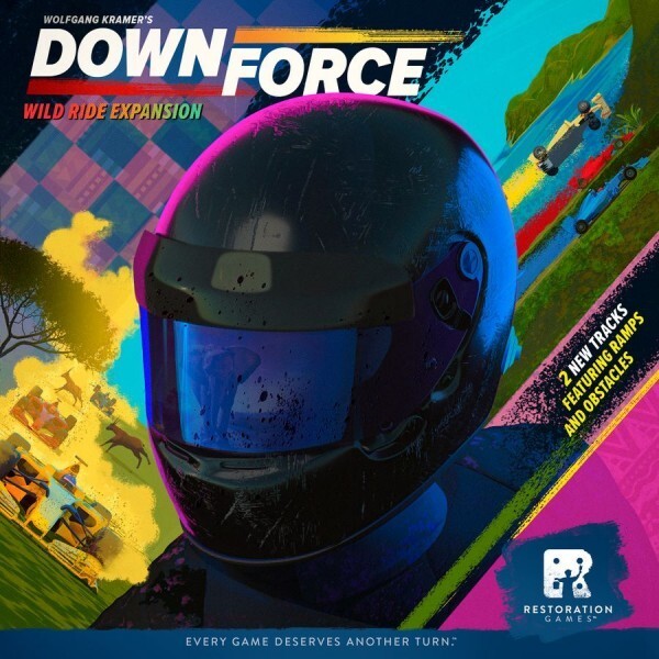Cover: 3760175516849 | Downforce: Wild Ride [Expansion, englisch] | Erweiterung | IEL51684