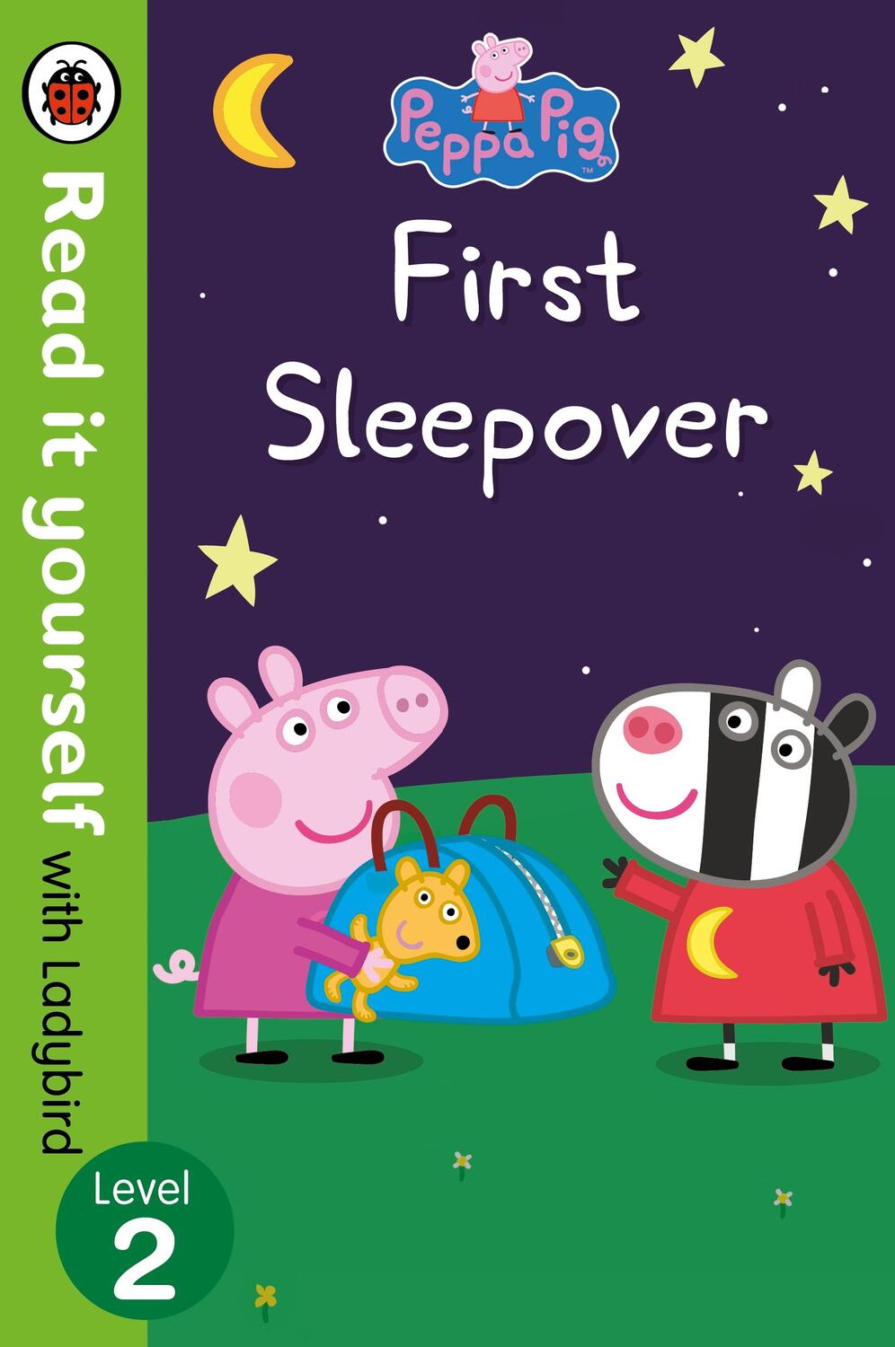 Cover: 9780241234556 | Peppa Pig: First Sleepover - Read It Yourself with Ladybird Level 2