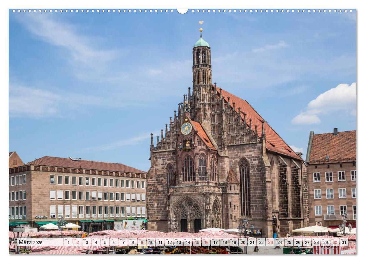 Bild: 9783435591619 | NÜRNBERG Historisches Stadtherz (Wandkalender 2025 DIN A2 quer),...