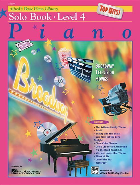 Cover: 9780739002995 | Alfred's Basic Piano Library Top Hits Solo Book 4 | Songbuch (Klavier)