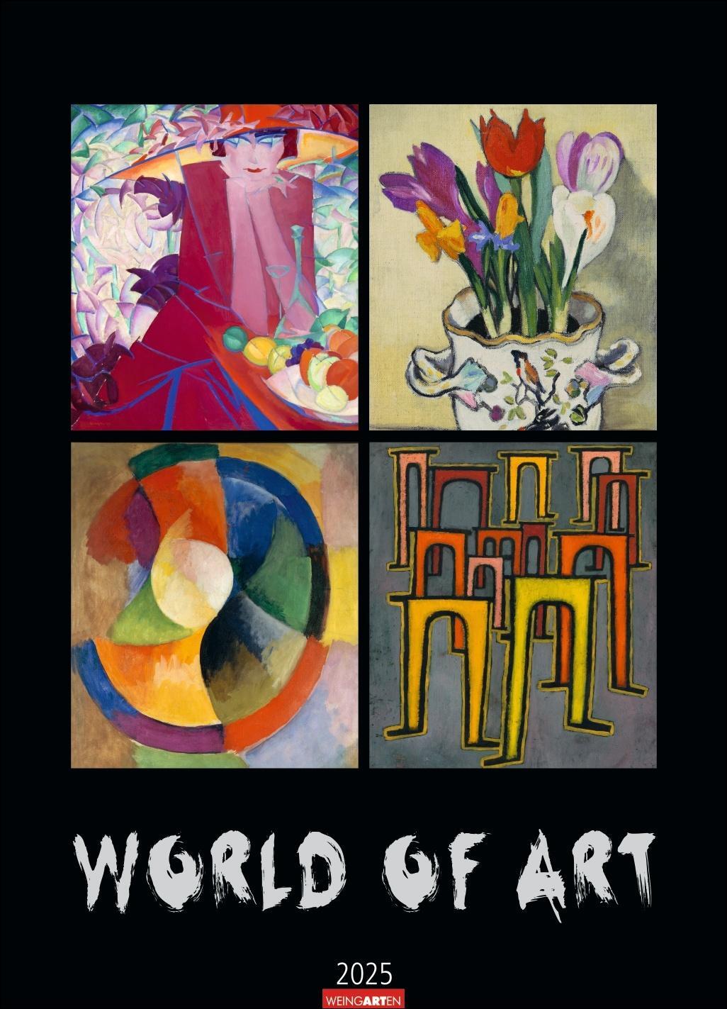 Cover: 9783839900703 | World of Art Kalender 2025 | Kalender | Spiralbindung | 14 S. | 2025