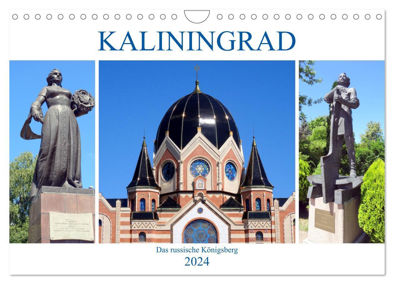 Cover: 9783675881143 | Kaliningrad - Das russische Königsberg (Wandkalender 2024 DIN A4...