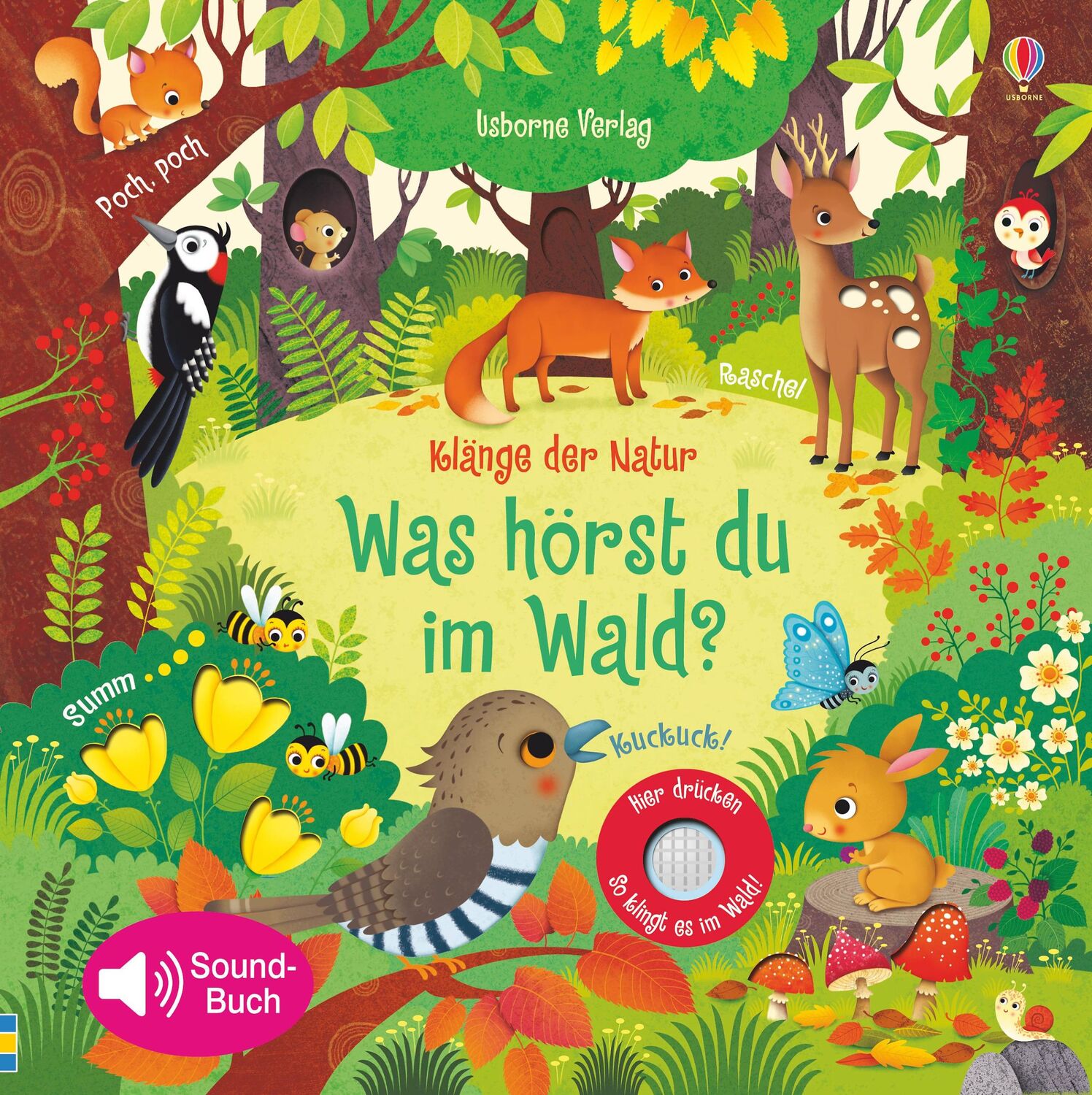 Cover: 9781782328742 | Klänge der Natur: Was hörst du im Wald? | Sam Taplin | Buch | 10 S.