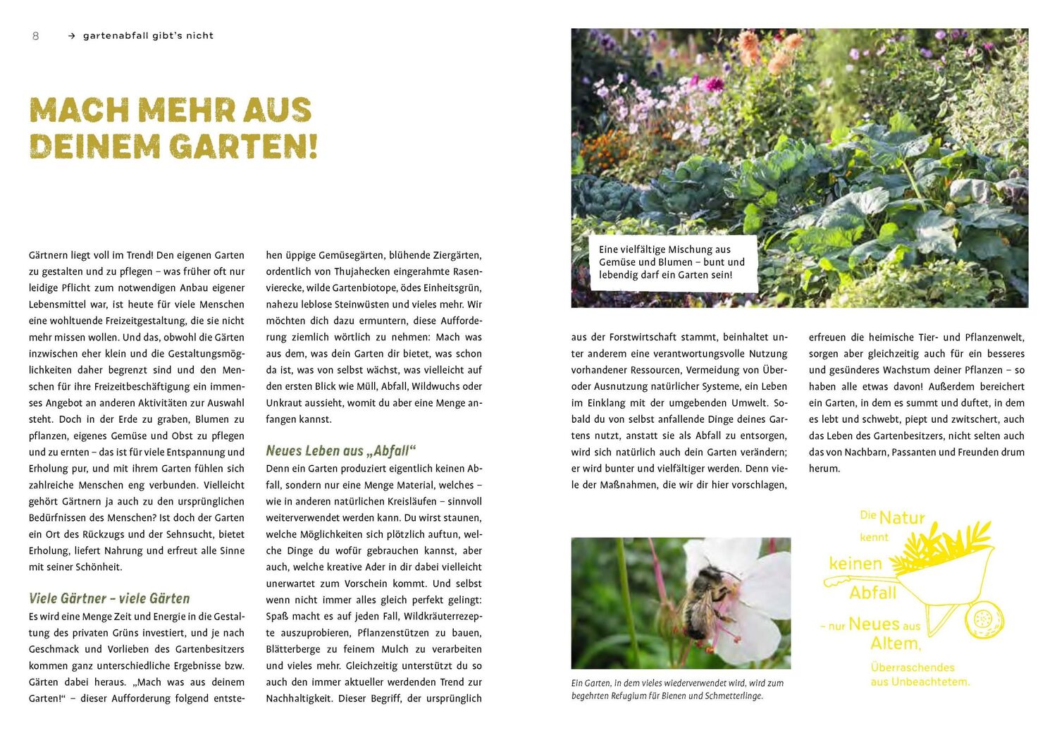 Bild: 9783818615048 | Gartenabfall gibt's nicht | Renate Hudak (u. a.) | Taschenbuch | 2022