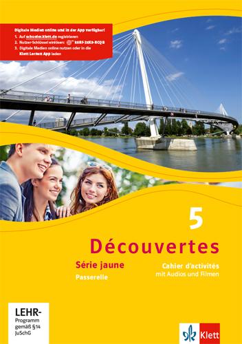 Cover: 9783126220569 | Découvertes 5. Série jaune. Cahier d'activités mit Audios und...