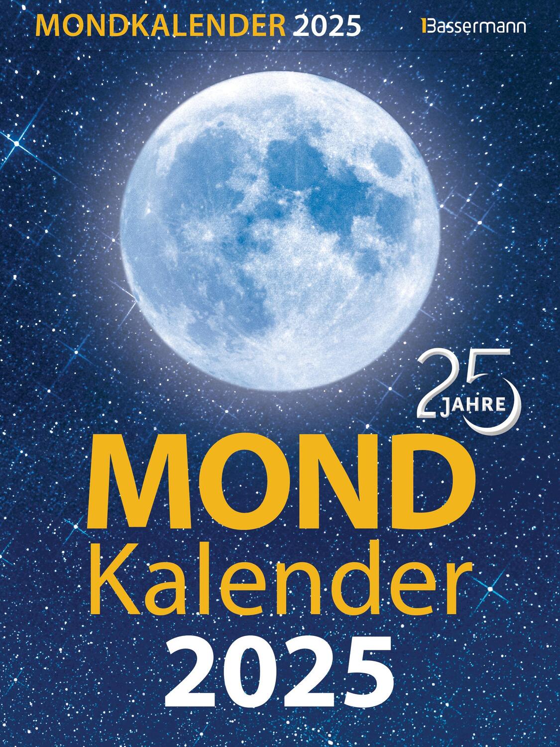Cover: 9783809449140 | Mondkalender 2025 | Uschi Ostermeier-Sitkowski | Kalender | 400 S.