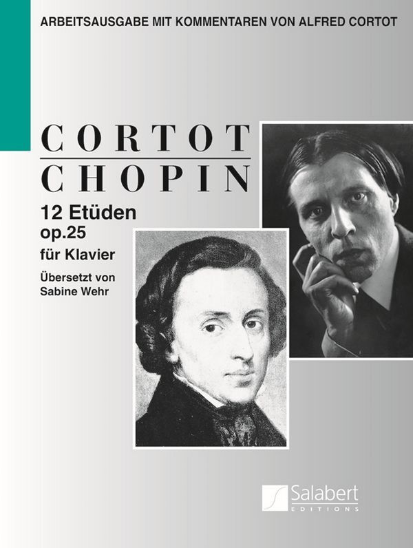 Cover: 9783938809082 | 12 Etüden op.25 für Klavier | Ricordi Berlin | EAN 9783938809082