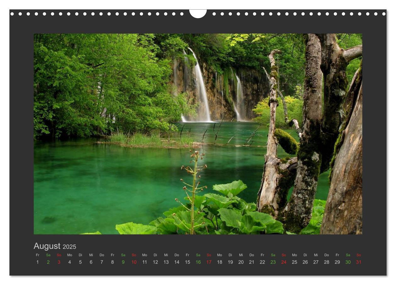 Bild: 9783435838011 | FALLENDE WASSER (Wandkalender 2025 DIN A3 quer), CALVENDO...