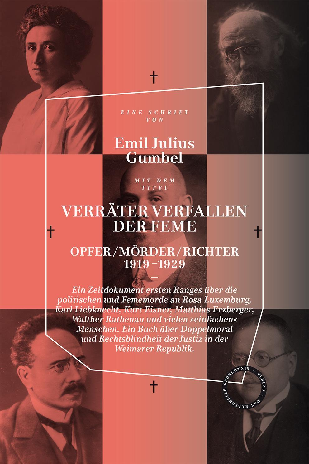 Cover: 9783946990345 | Verräter verfallen der Feme | Emil Julius Gumbel | Buch | Deutsch