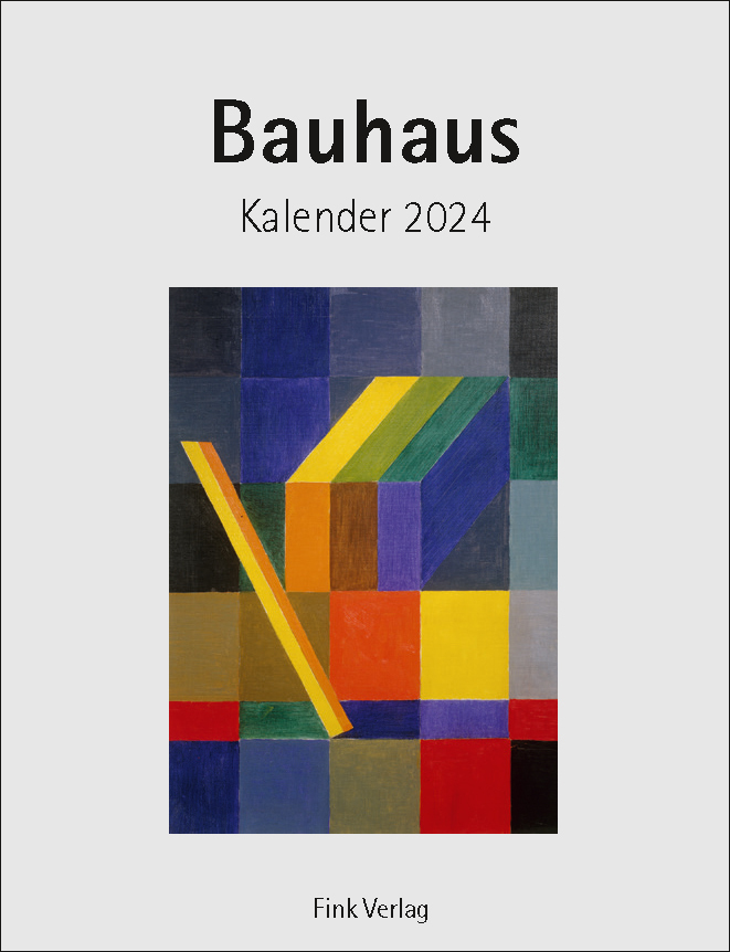 Cover: 9783771719777 | Bauhaus 2024 | Kunst-Einsteckkalender | Kalender | 12 S. | Deutsch