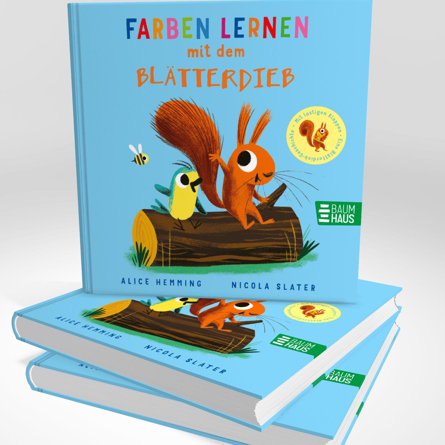 Bild: 9783833910159 | Farben lernen mit dem Blätterdieb | Alice Hemming | Buch | 12 S.