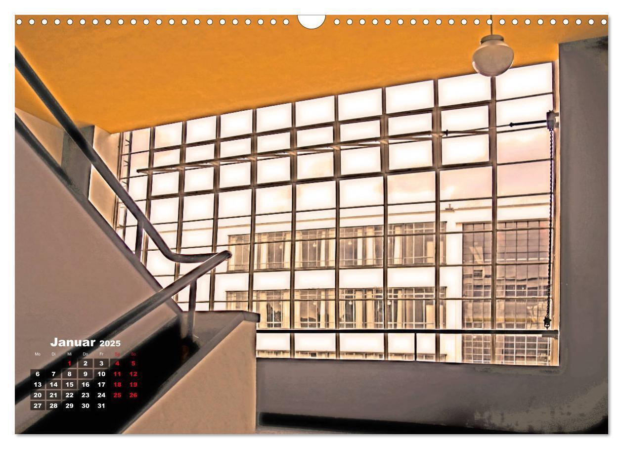 Bild: 9783435272259 | Bauhaus Dessau (Wandkalender 2025 DIN A3 quer), CALVENDO...