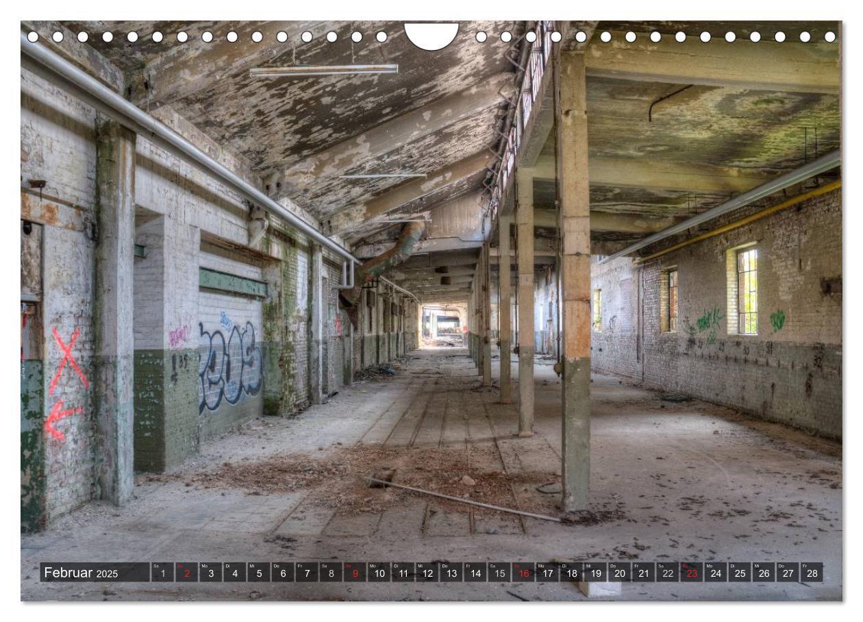 Bild: 9783435799329 | Lost Places in Deutschland 2025 (Wandkalender 2025 DIN A4 quer),...