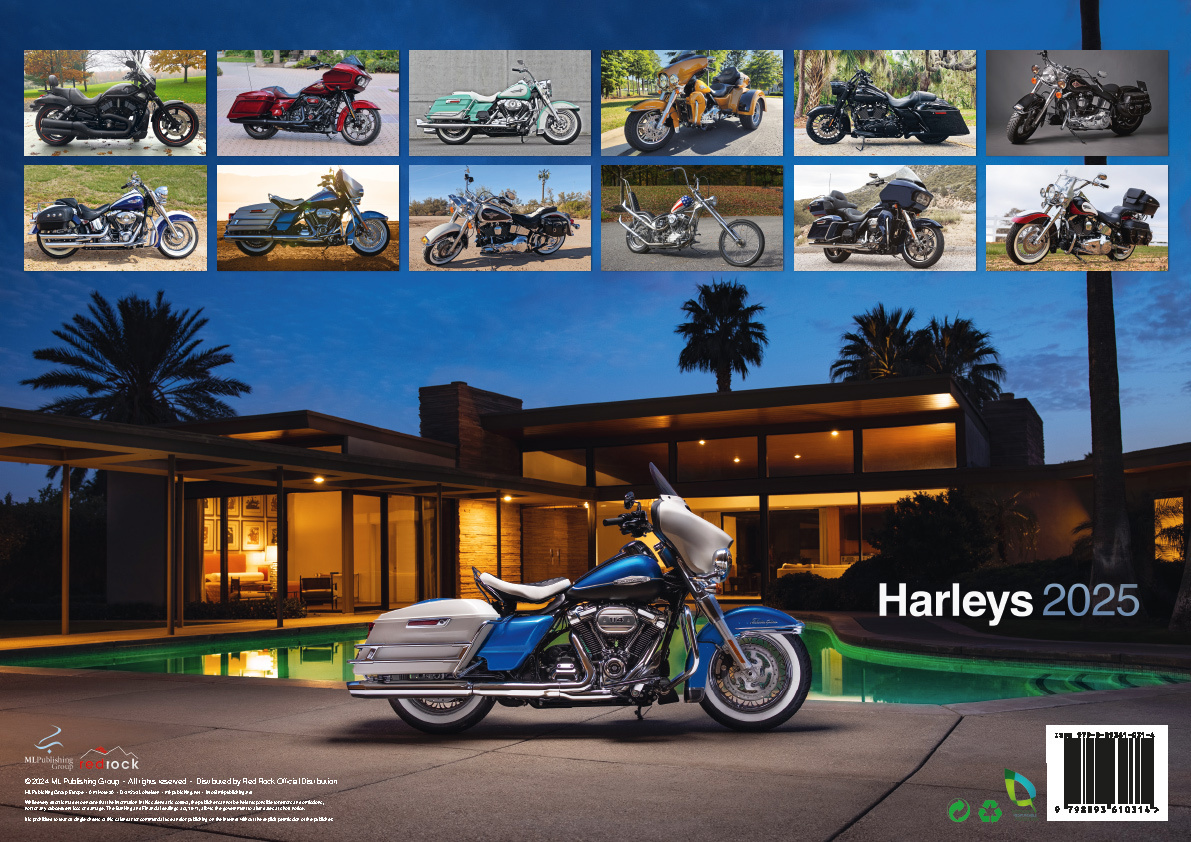 Bild: 9798893610314 | Harleys 2025 - Der Harley Davidson Kalender | Kalender | 14 S. | 2025