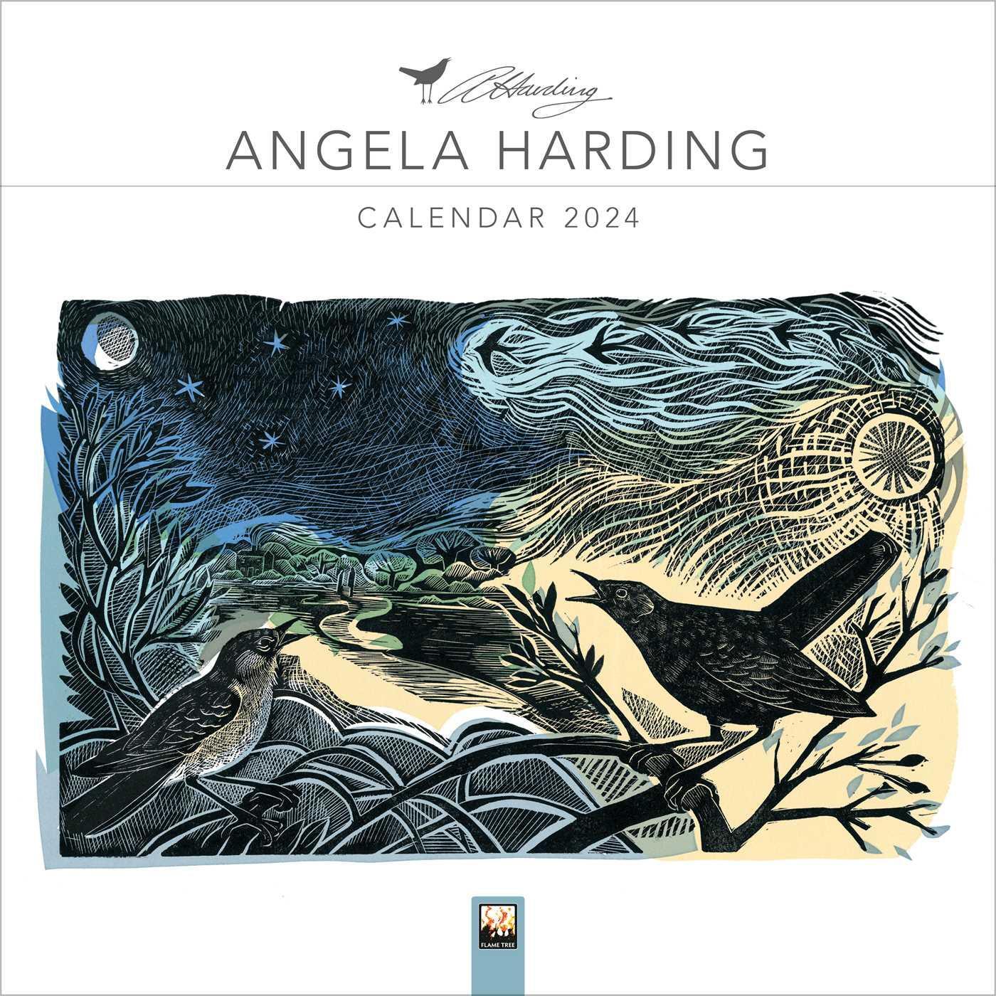 Cover: 9781804174098 | Angela Harding 2024 | Tree Flame | Kalender | Browntrout Wandkalender