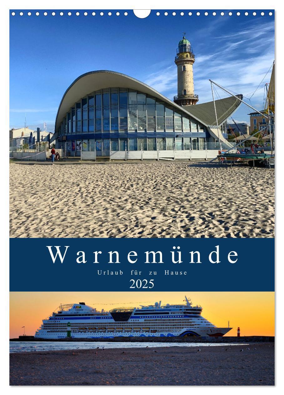 Cover: 9783435911431 | Warnemünde Urlaub für zu Hause (Wandkalender 2025 DIN A3 hoch),...