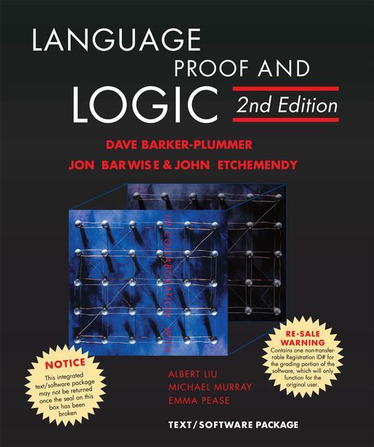 Cover: 9781575866321 | Language, Proof, and Logic | Second Edition | Barker-Plummer (u. a.)
