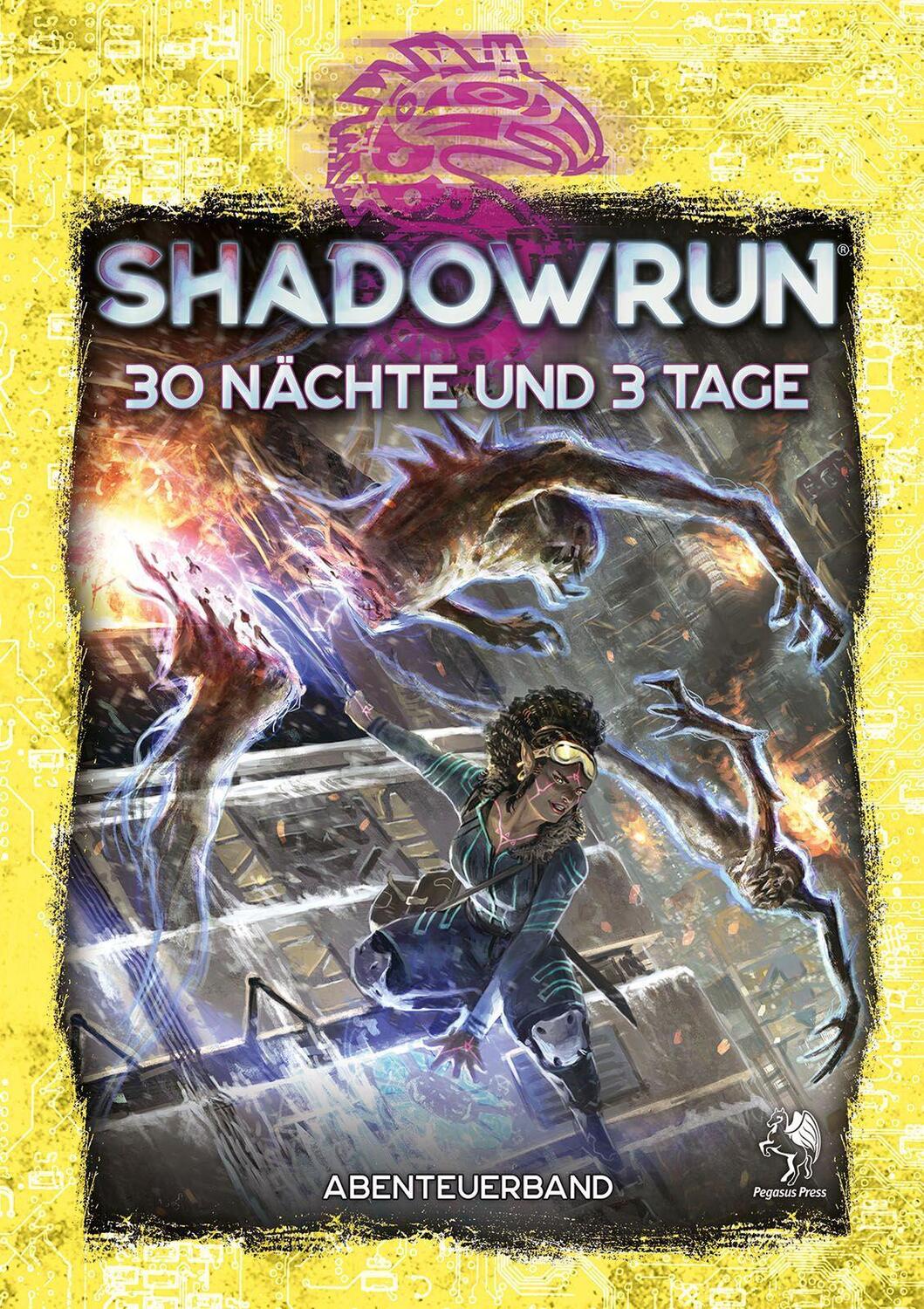 Cover: 9783957893291 | Shadowrun: 30 Nächte und 3 Tage (Hardcover) | Buch | Deutsch | 2020