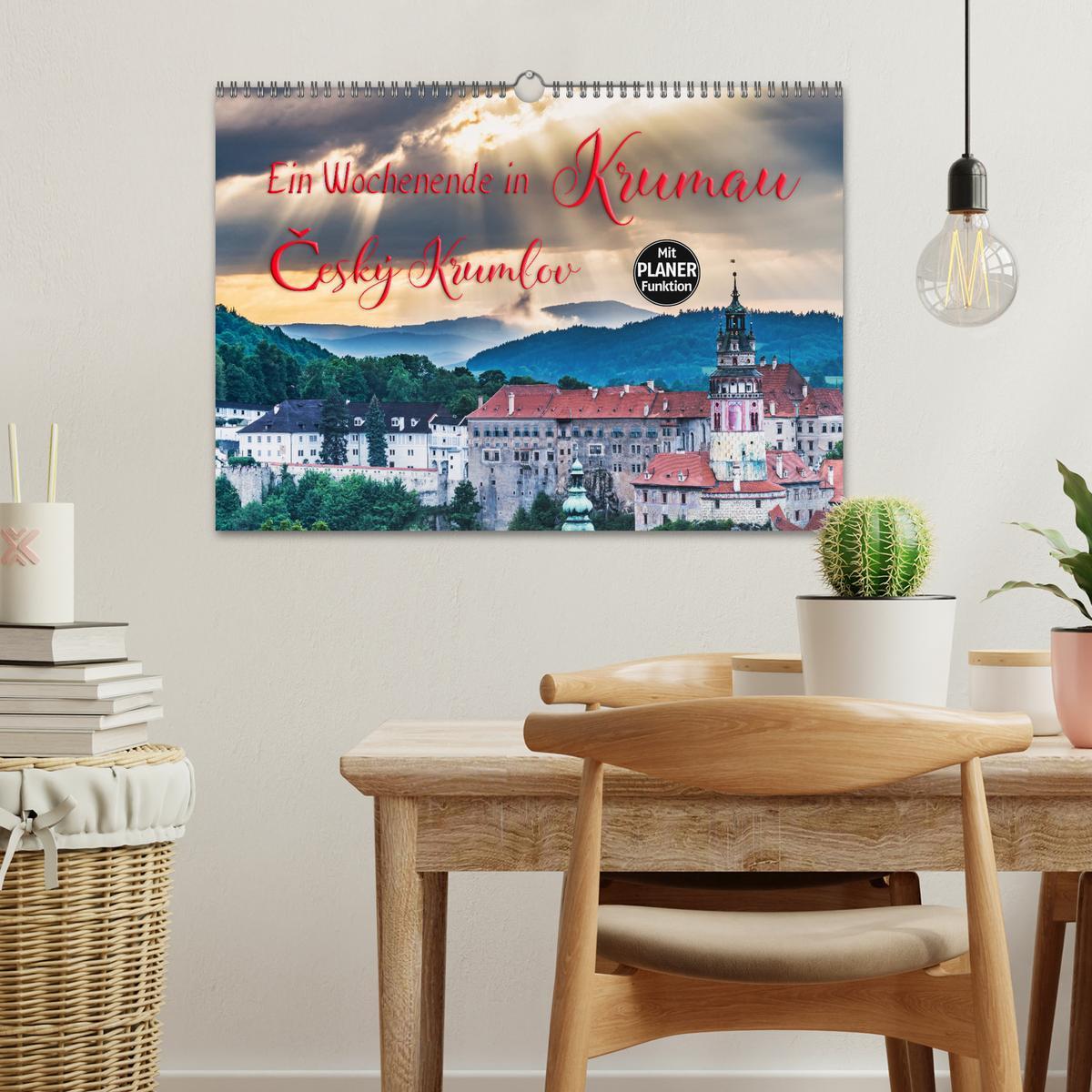 Bild: 9783435361526 | Ein Wochenende in Krumau (Wandkalender 2025 DIN A3 quer), CALVENDO...