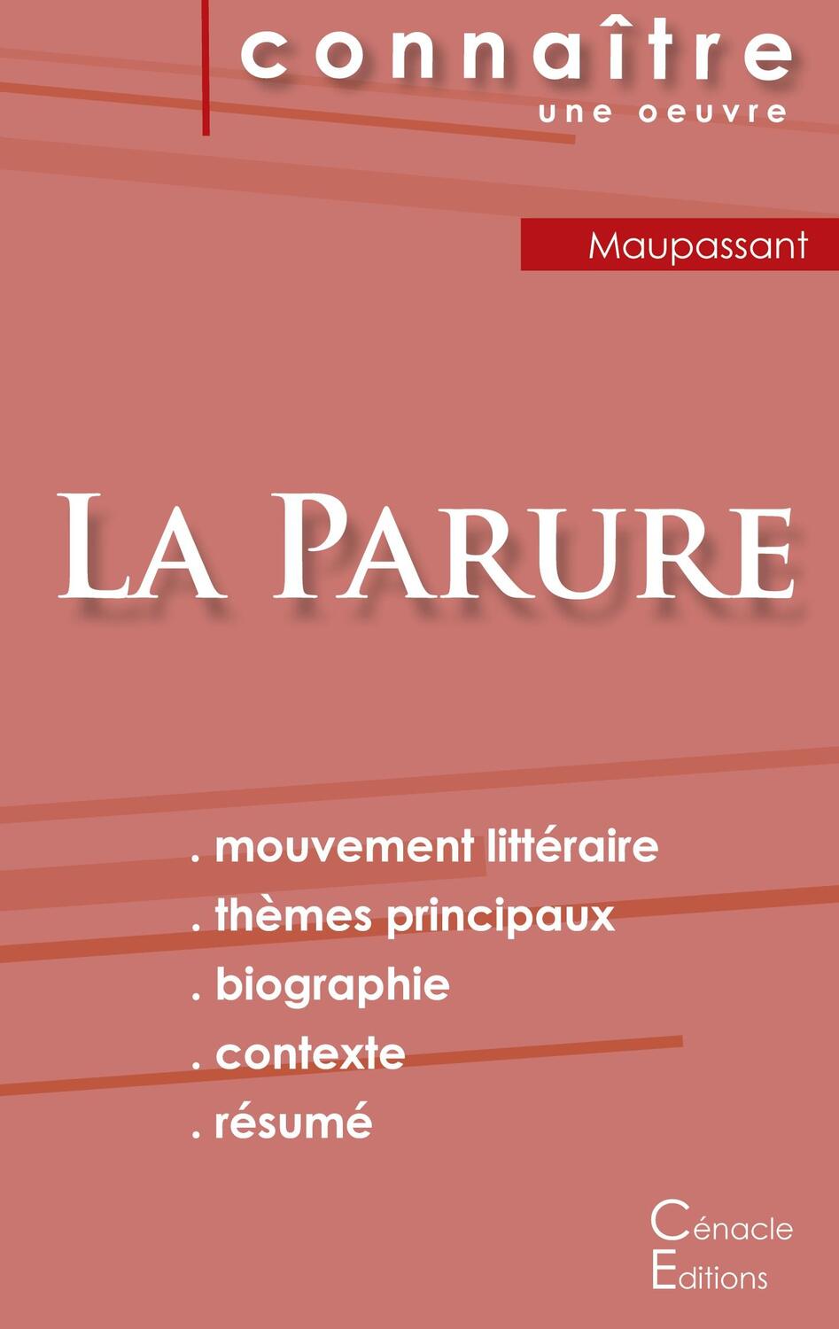 Cover: 9782367888507 | Fiche de lecture La Parure de Guy de Maupassant (Analyse littéraire...