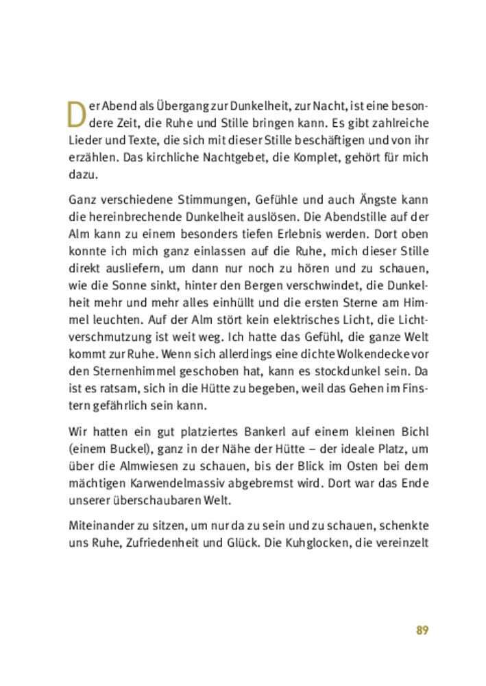 Bild: 9783769825190 | Zeit zum Wiederkäuen | Ein meditatives Almbuch | Helga Storkenmaier