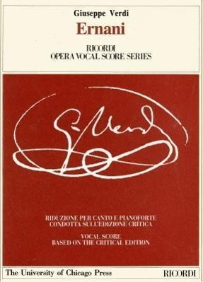 Cover: 9788875920197 | Ernani | Riduzione Per Canto E Pianoforte | Giuseppe Verdi | Englisch