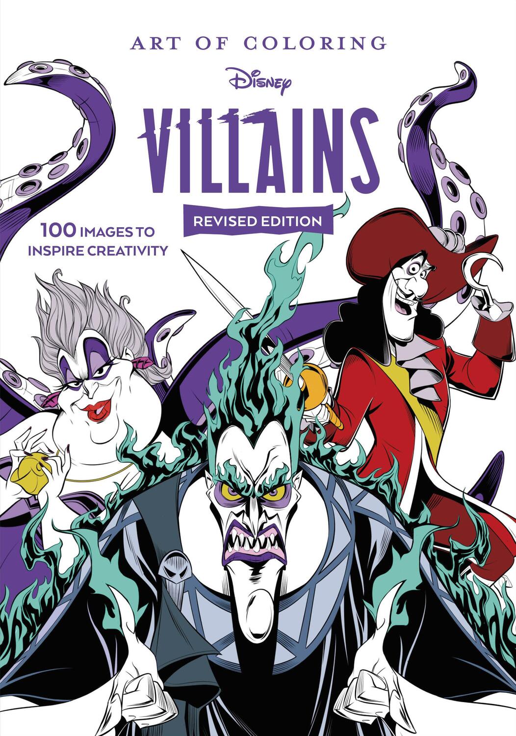 Cover: 9781368076937 | Art of Coloring: Disney Villains | 100 Images to inspire creativity