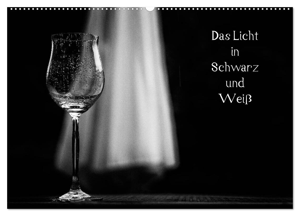 Cover: 9783435747634 | Das Licht in Schwarz und Weiß (Wandkalender 2025 DIN A2 quer),...