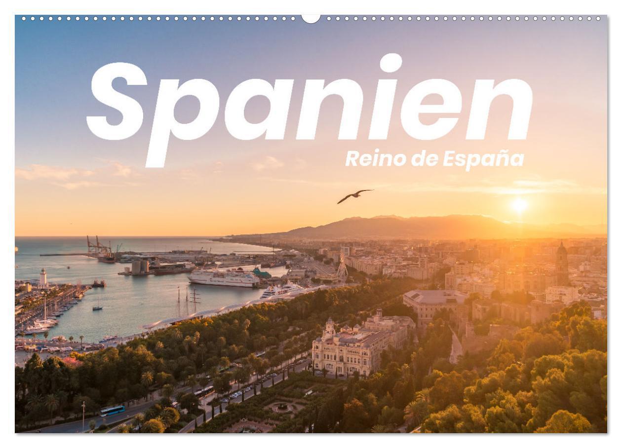 Cover: 9783383046544 | Spanien - einzigartige Motive (Wandkalender 2024 DIN A2 quer),...