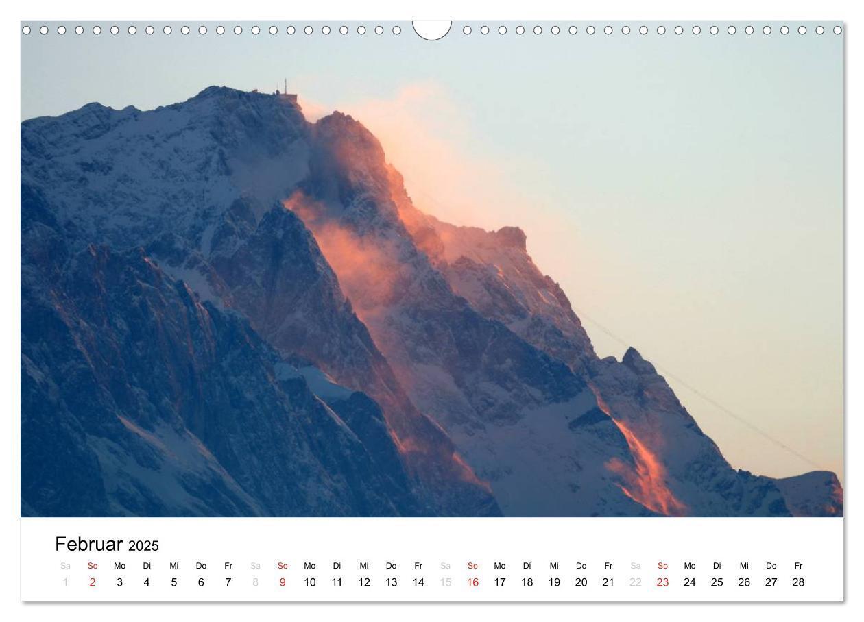 Bild: 9783435590926 | Zugspitz-Impressionen (Wandkalender 2025 DIN A3 quer), CALVENDO...