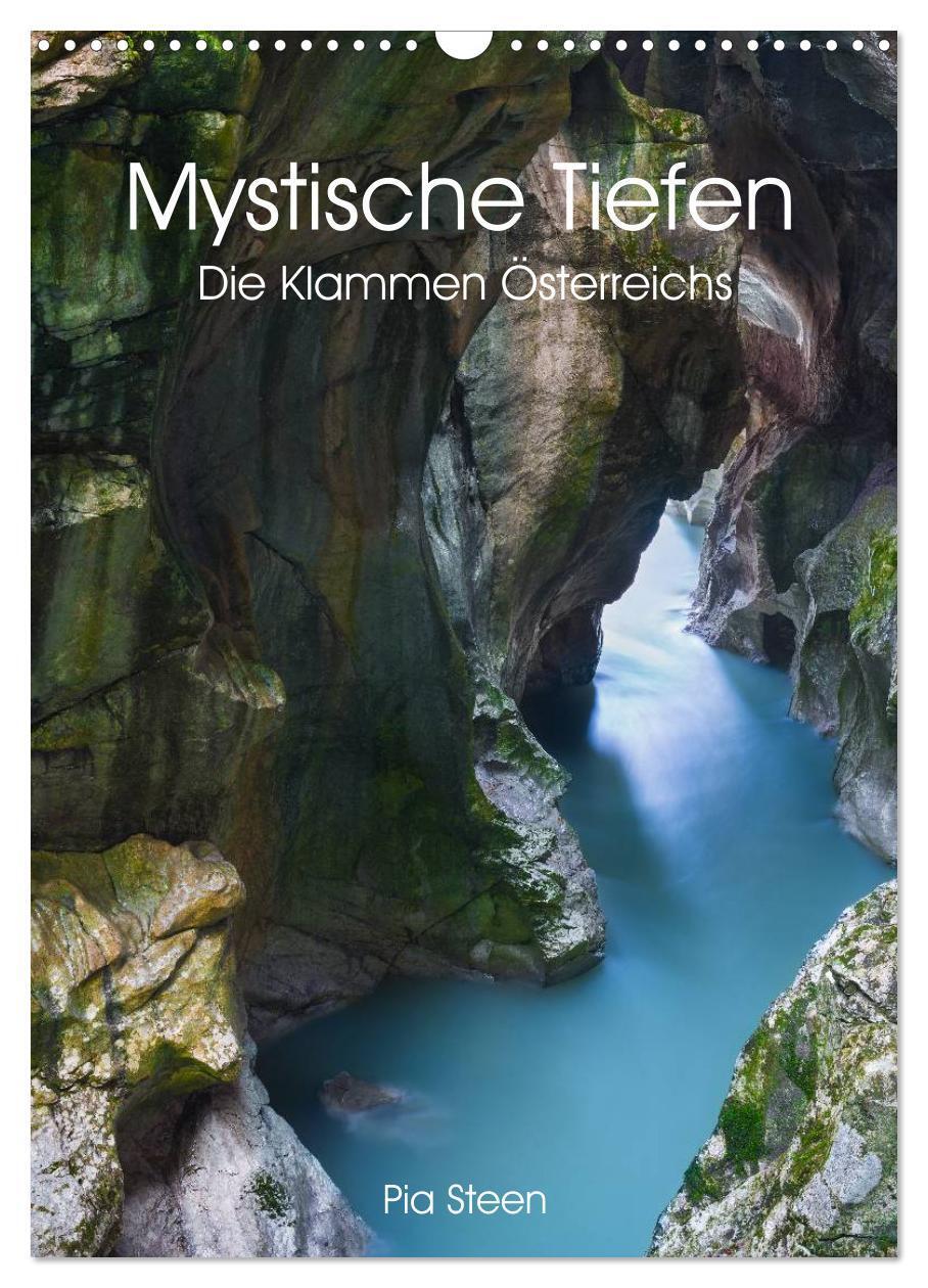 Cover: 9783675901940 | Mystische Tiefen - Die Klammen Österreichs (Wandkalender 2024 DIN...