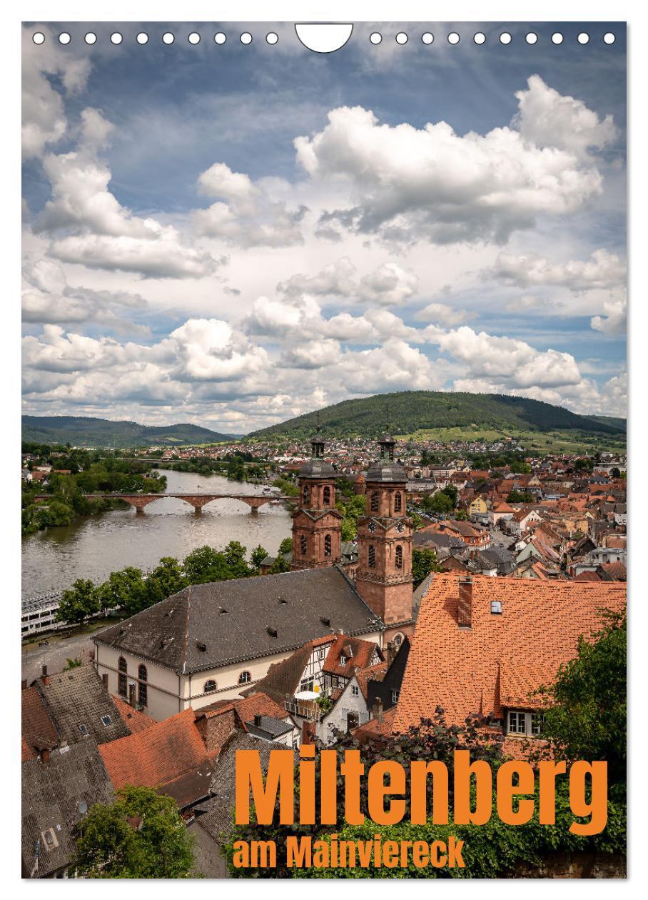 Cover: 9783457133958 | Miltenberg am Mainviereck (Wandkalender 2025 DIN A4 hoch), CALVENDO...