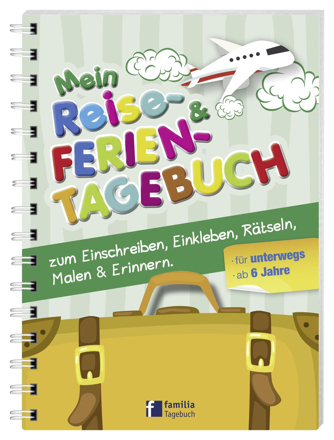 Cover: 9783943987744 | Mein Reise- und Ferientagebuch | Taschenbuch | Spiralbindung, SPIRALB