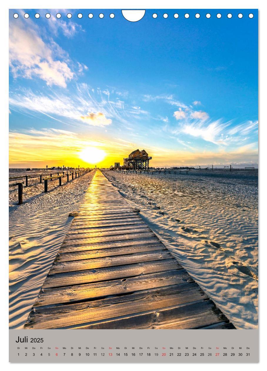 Bild: 9783435964604 | NORDSEEFLAIR - St. Peter Ording und Westerhever (Wandkalender 2025...