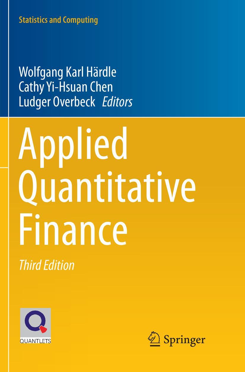 Cover: 9783662571996 | Applied Quantitative Finance | Wolfgang Karl Härdle (u. a.) | Buch | x