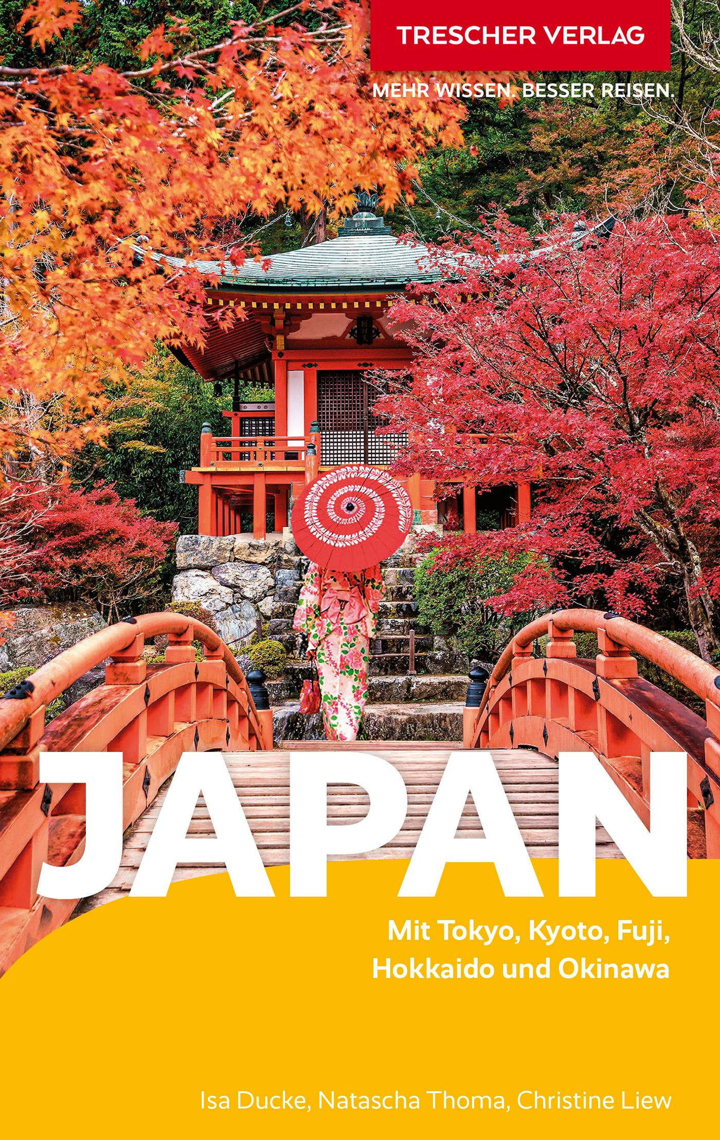 Cover: 9783897946910 | TRESCHER Reiseführer Japan | Natascha Thoma (u. a.) | Taschenbuch