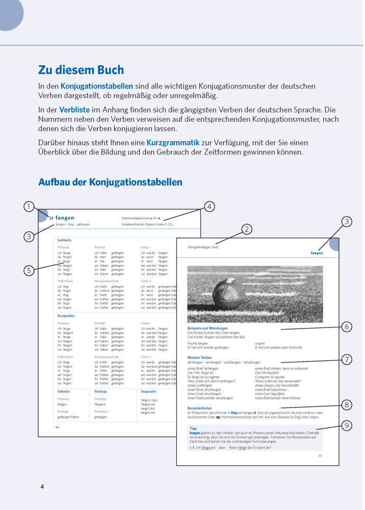 Bild: 9783125622746 | PONS Verbtabellen Plus Deutsch als Fremdsprache | Taschenbuch | 2020