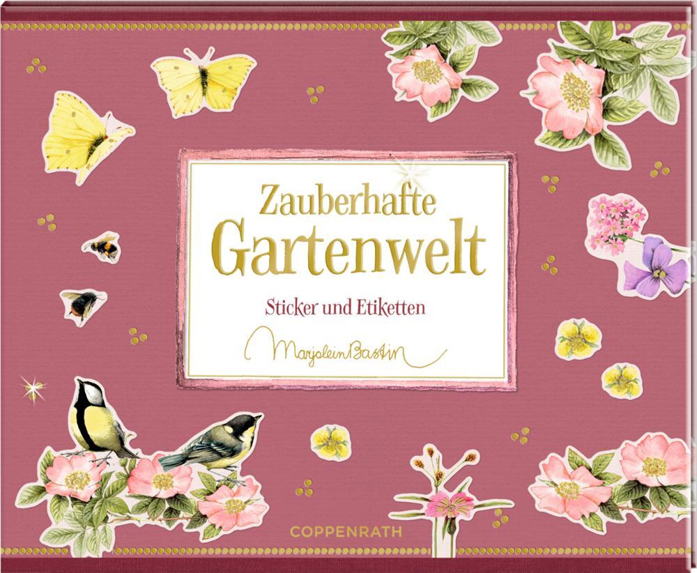 Cover: 4050003949772 | Stickerbuch - Zauberhafte Gartenwelt | Sticker und Etiketten | Buch