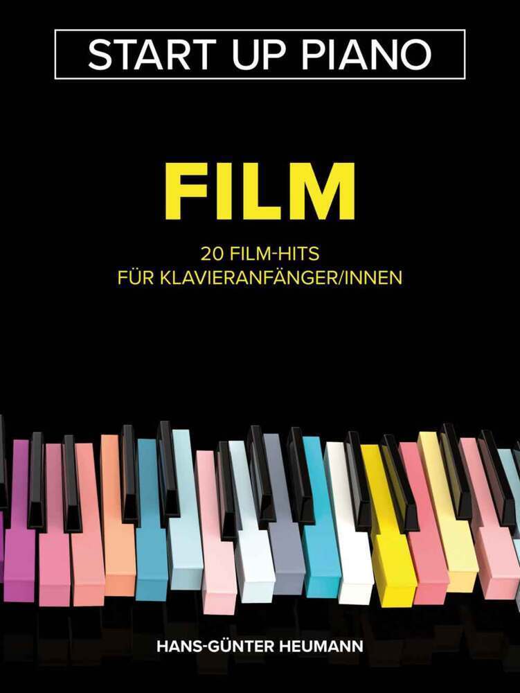Cover: 9783954562800 | Start Up Piano - Film | 20 Film-Hits für Klavieranfänger/innen | 2021