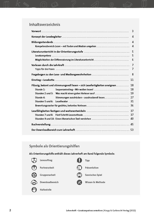 Bild: 9783963231124 | Lesekompetenz erweitern Klasse 5 und 6 - Lehrerheft | Nina Wagner