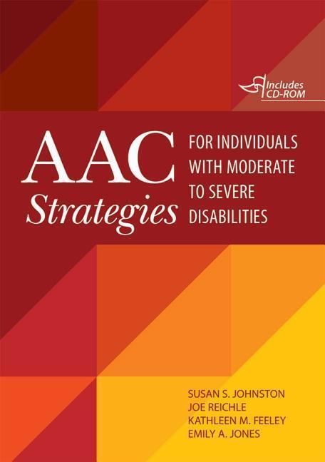 Cover: 9781598572063 | Aac Strategies for Individuals with Moderate to Severe Disabilities...