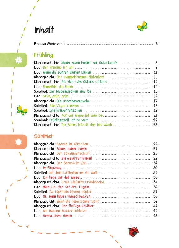 Bild: 9783960460855 | Das Kita-Jahreszeitenbuch | Spiellieder &amp; Klanggeschichten | Buch