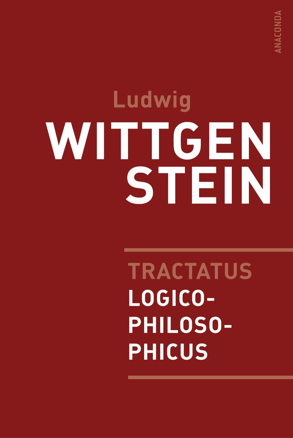Cover: 9783730610794 | Tractatus logico-philosophicus | Ludwig Wittgenstein | Buch | Deutsch