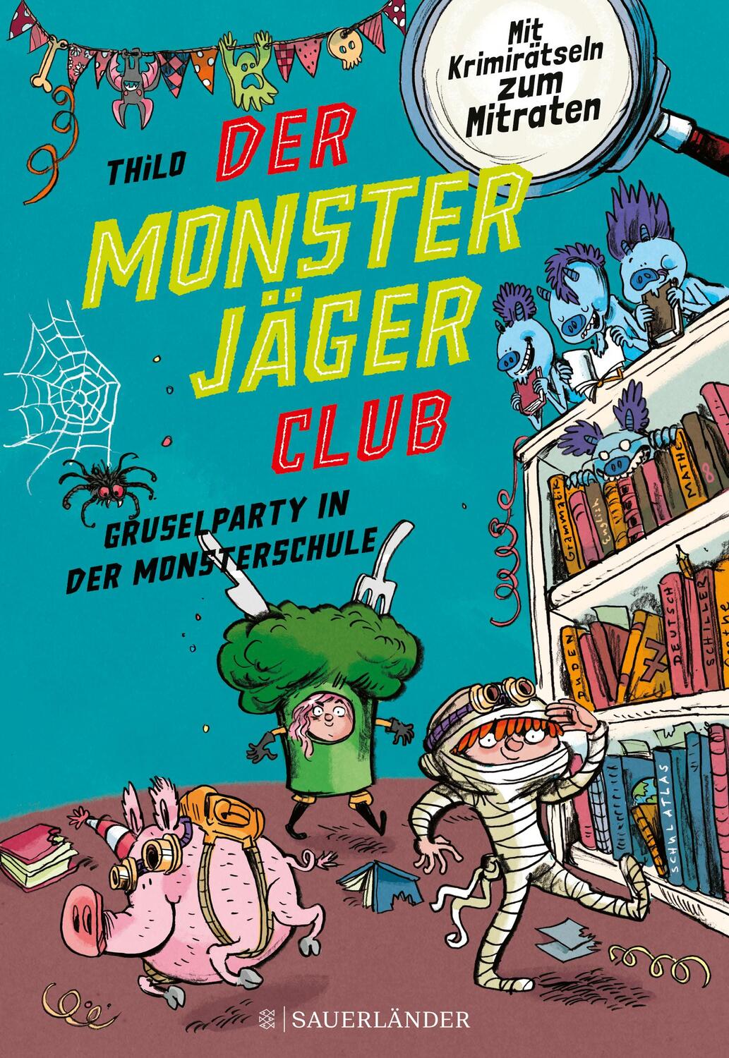 Cover: 9783737359344 | Der Monsterjäger-Club 3 - Gruselparty in der Monsterschule | Thilo