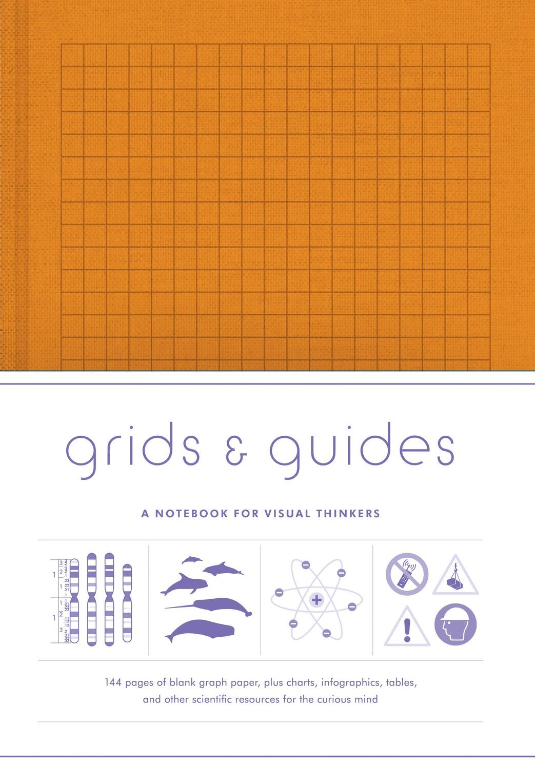 Cover: 9781616899875 | Grids &amp; Guides Orange | A Notebook for Visual Thinkers | Press | Stück