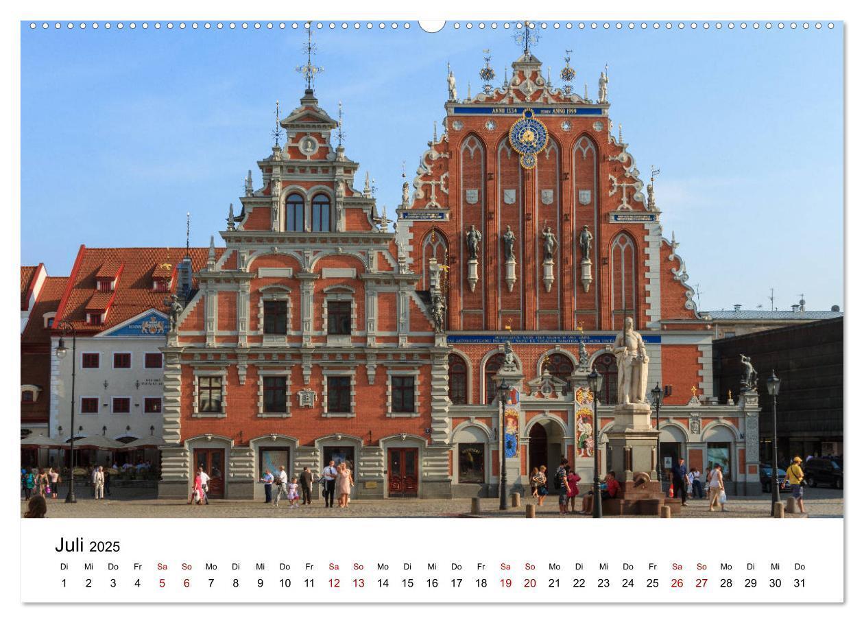 Bild: 9783435429806 | Baltische Länder (Wandkalender 2025 DIN A2 quer), CALVENDO...