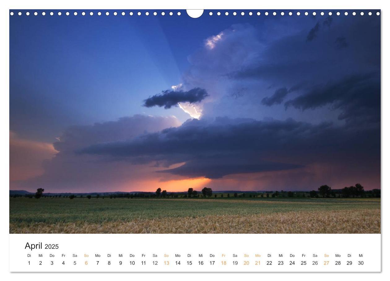 Bild: 9783435774999 | Faszination Gewitter (Wandkalender 2025 DIN A3 quer), CALVENDO...